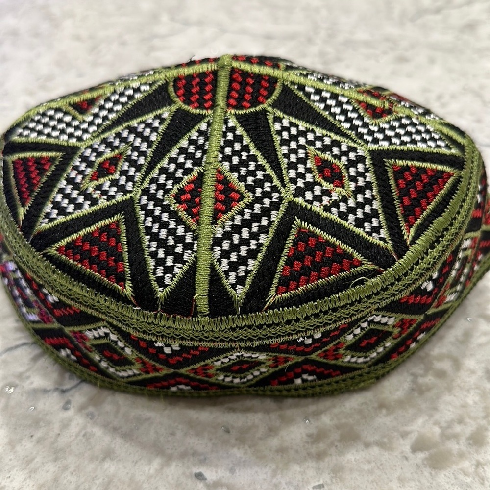 Men’s Muslim hat. Prayer. One of a kind.